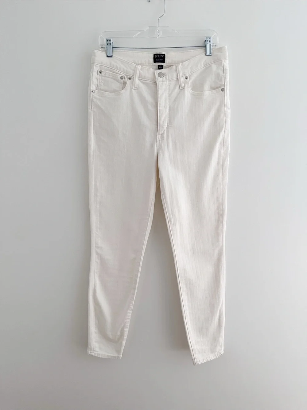 NWT J. Crew High Rise Skinny Jean Classic 5 Pocket Classic Coastal Preppy Clean